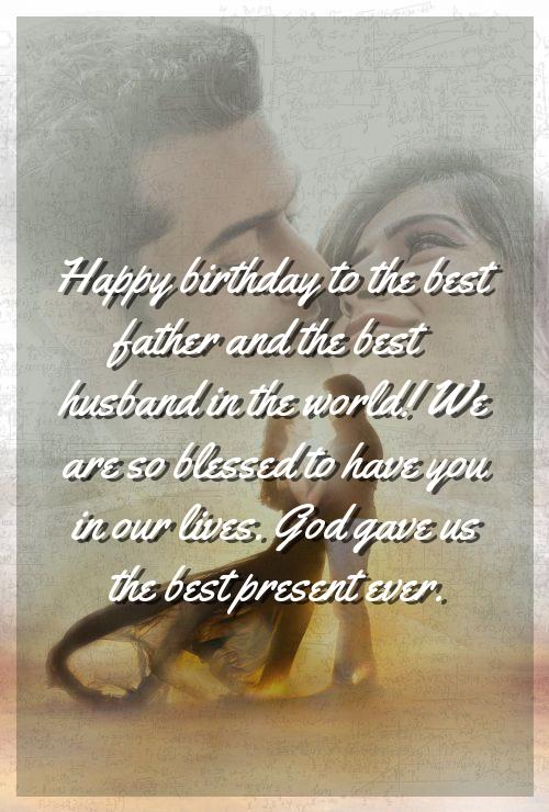 happy birthday wish to husband from wife